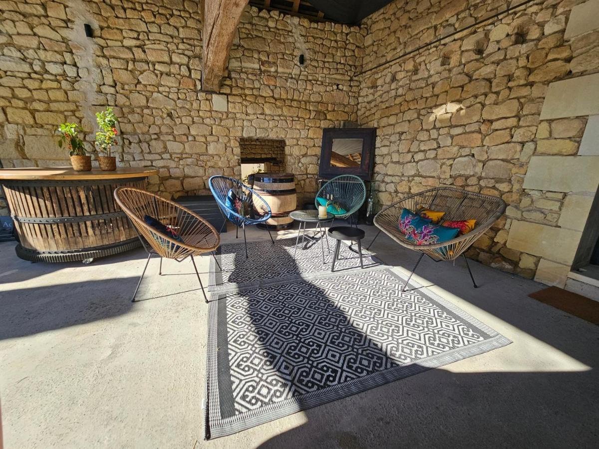 Апартаменты Le Repaire De Bacchus Saint-Nicolas-de-Bourgueil Экстерьер фото